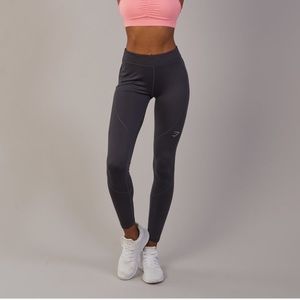 Gymshark Winter Running Leggins Charcoal Size S